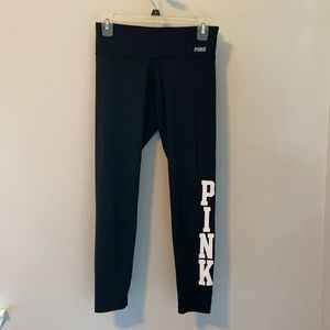 black PINK full length leggings